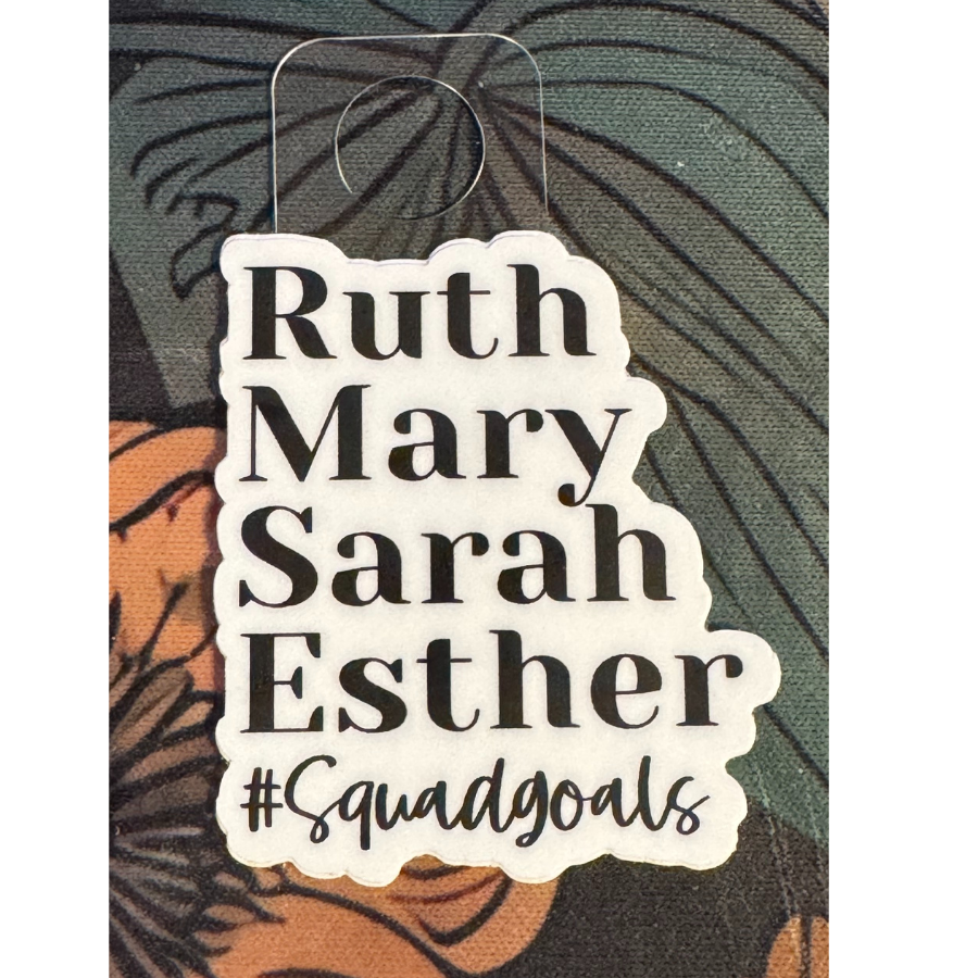 Ruth Mary Sarah Esther (sticker)