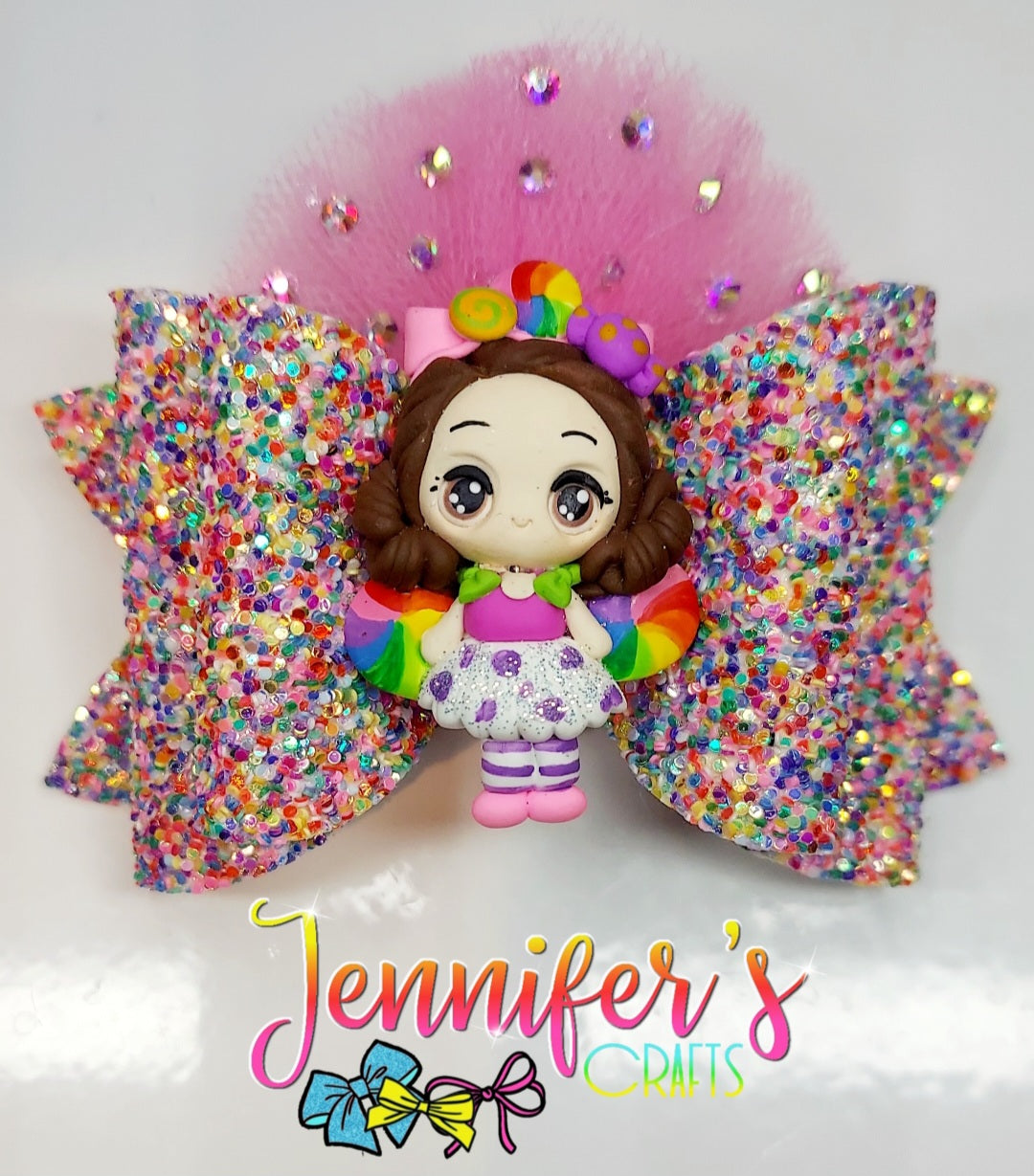 Candy girl bow