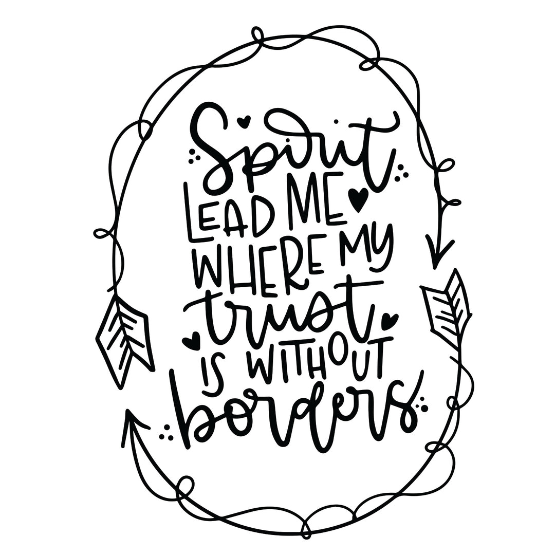 Spirit Lead Me (Sticker)