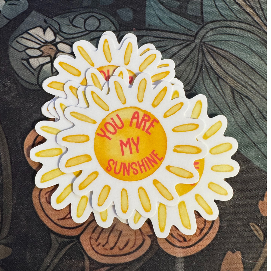 You are my Sunshine (Pink) sticker