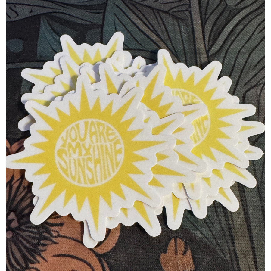 You are my Sunshine (Inside the sun) Sticker