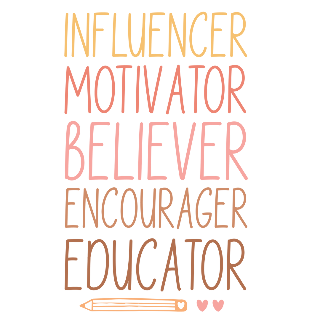 Influencer, Motivator, Believer (Sticker)