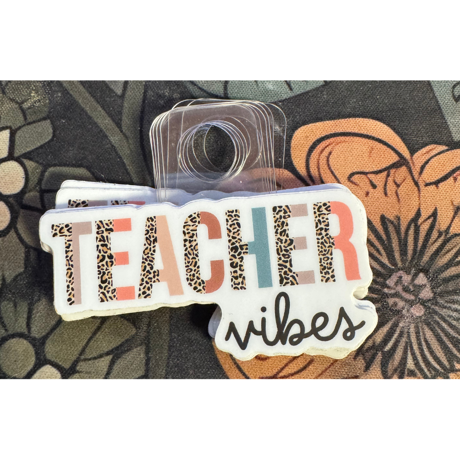 Teacher Vibes (sticker)